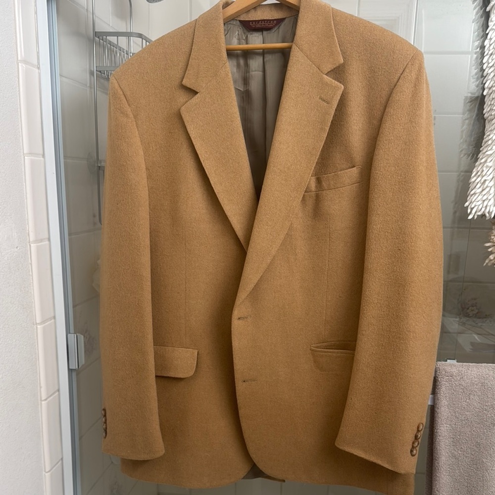 Classic Camel Hair Men’s Sport Coat 50L.
